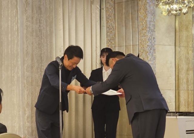 木内建設優良職長認定