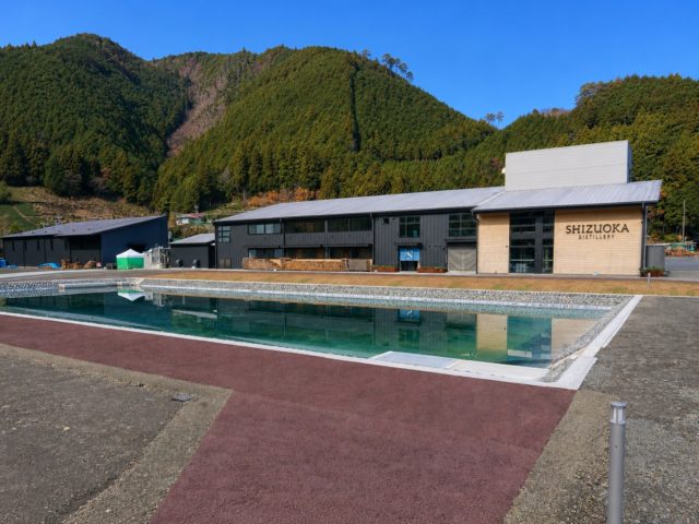 ガイアフロー静岡蒸溜所 造成・外構工事 完成状況